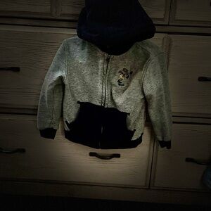 Ralph Lauren kids teddy hoodie with zipper 24 months